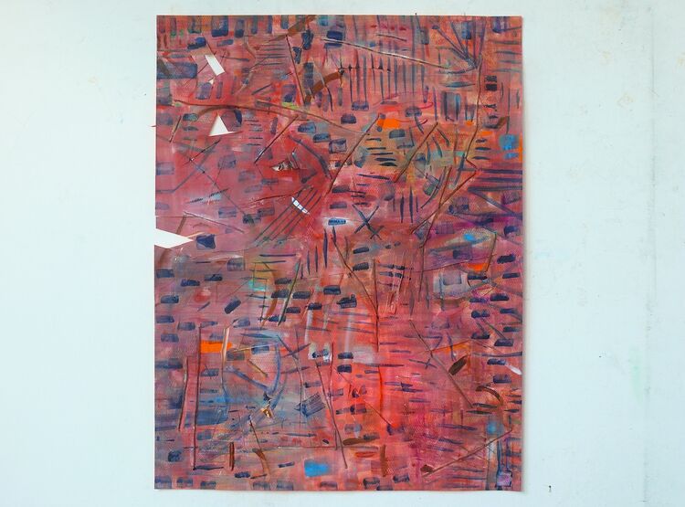 watercolour on paper 65x50cm 2025