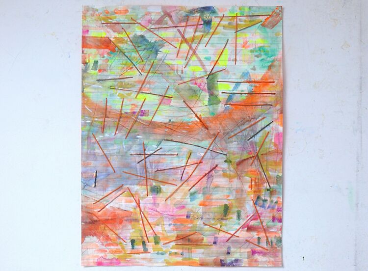 watercolour 65x50cm 2026