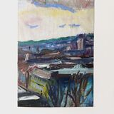 watercolour on postcard 2026