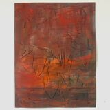 watercolour composition, 65x50cm, 2026