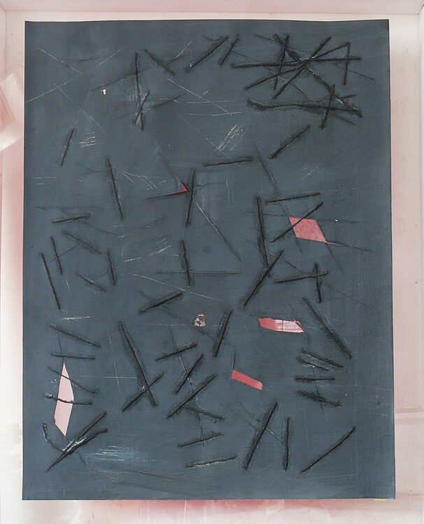 Black Land, 65x50cm, 2026