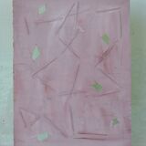 watercolour, ink and thread on paper, 28x38cm, 2026