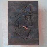 watercolour with thread, 38x28cm 2026