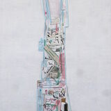 Luisenthal, 50x40cm collage on canvas 2026