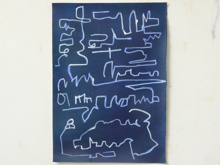 acrylic on paper 35x25cm 2026