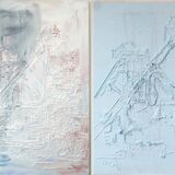 Stainforth Colliery, 2 piec es, 76x60cm each