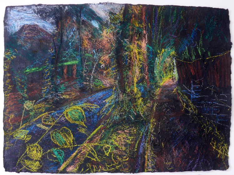 Evening, 56x76cm