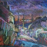 Winter Night Scene Jane Walker