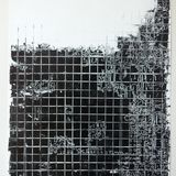 black city 2 oil on paper