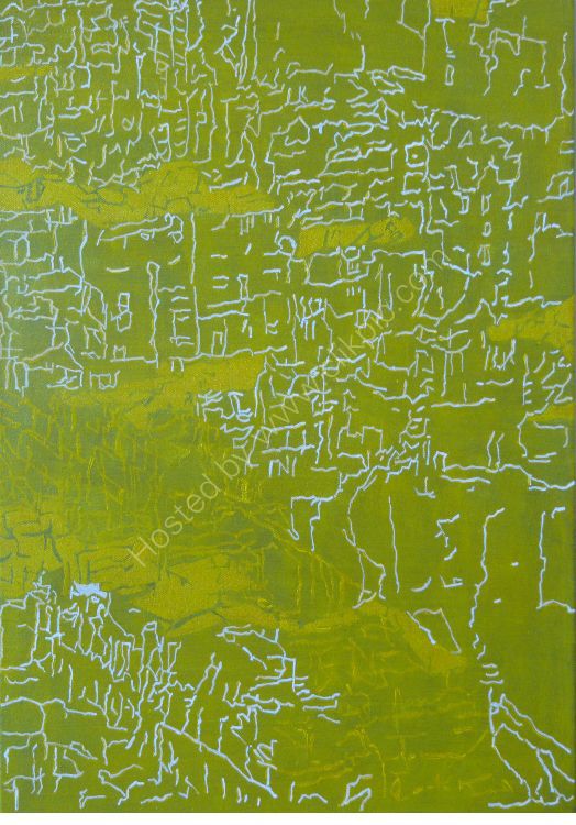 new york, acrylic on canvas 2014 76x50cm