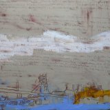 refulget labores nostros coelum 1, oil on canvas 100x120cm