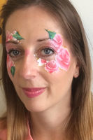 floral face paint 2