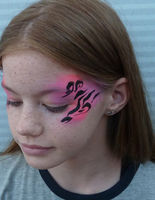 party glitter make-up