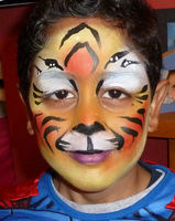 red tiger striped