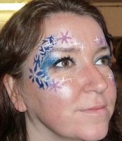 snowflake eye design
