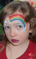 unicorn face art