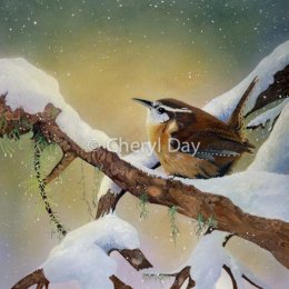 Original painting "Winter Wren" [SOLD]