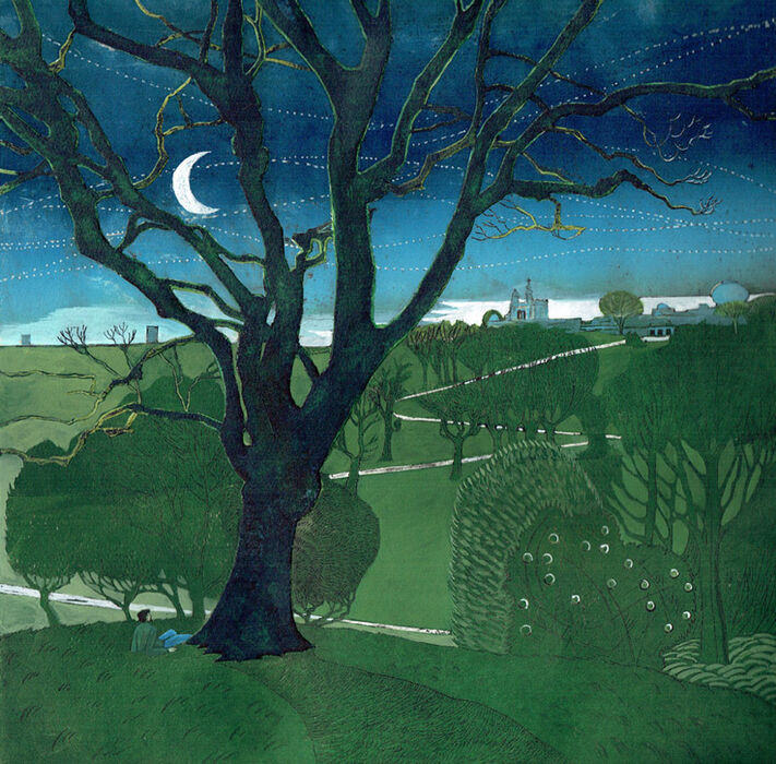 Greenwich Observatory collagraph iv