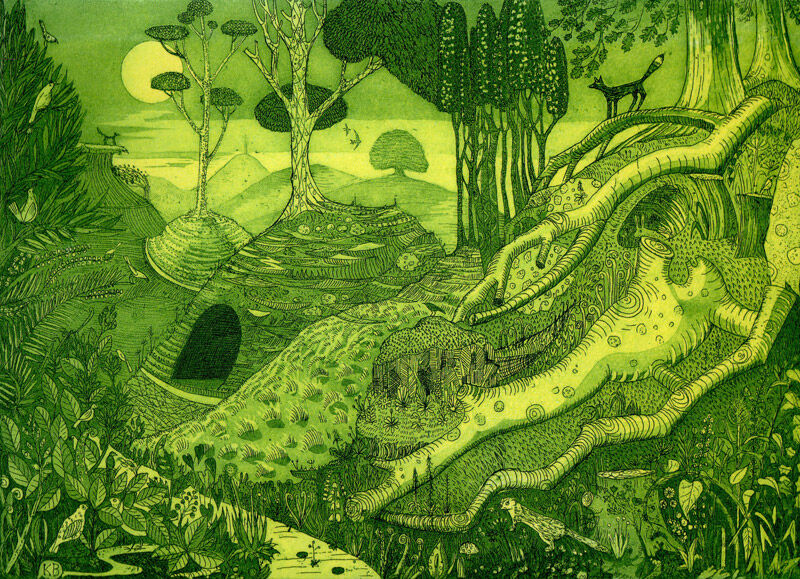 A Rural Rhapsody (2 colour)