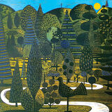 Topiarist Linocut Card