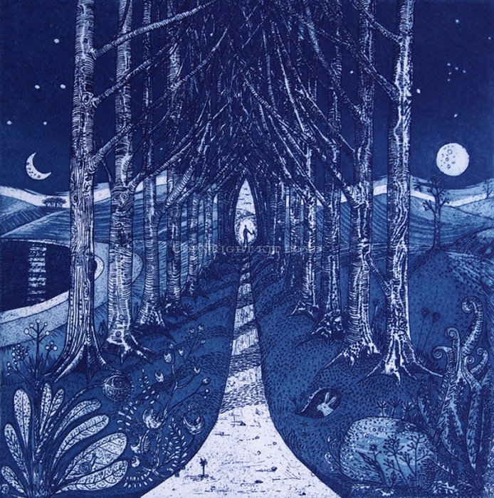 The Blue Neo-Romantic (5 pack of cards)