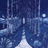 Blue Neoromantic Card