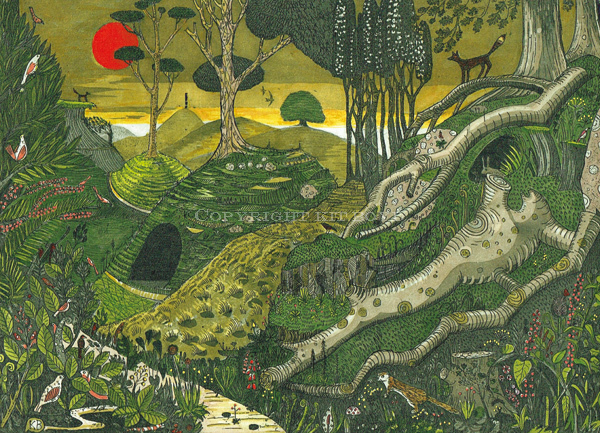 A Rural Rhapsody (5 pack of cards)