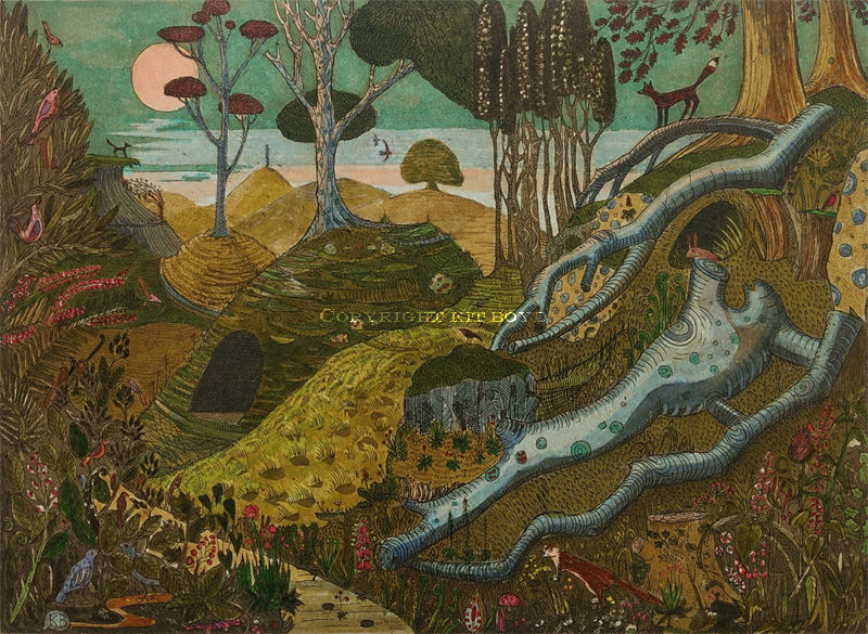A Rural Rhapsody - Pink Moon