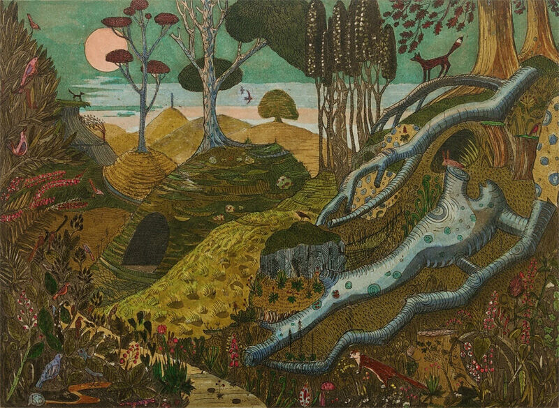 A Rural Rhapsody - Pink Moon