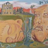 Stone Heads at Rievaulx (Version 1)