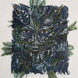 Dark Green Man