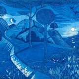 The Dusk Return - blue