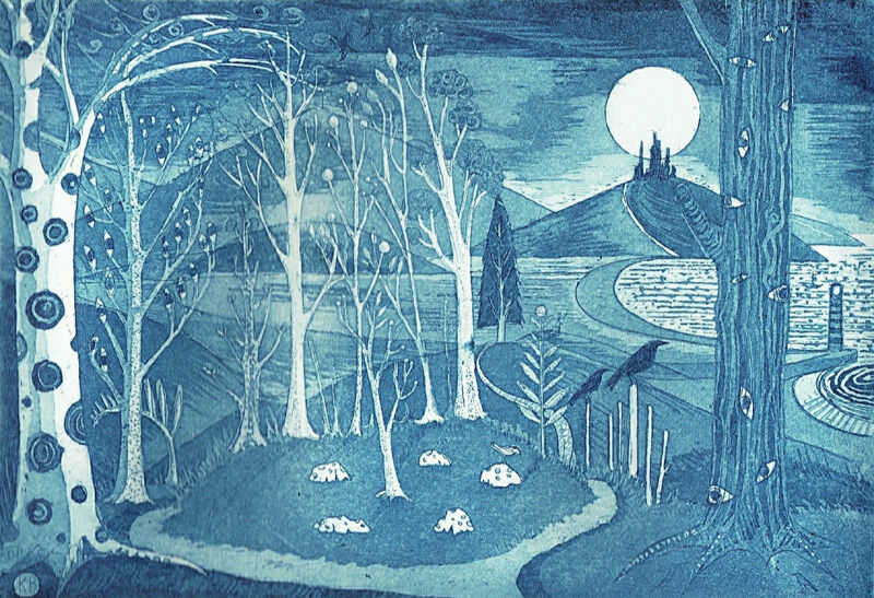The Sacred Grove (Blue)