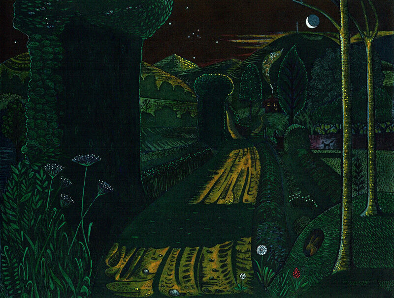 Night on the Lane (Sundown)