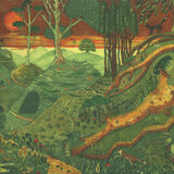 A Rural Rhapsody 29/75 Rural Rhapsody - a fox looks out over a landscape as the sun sets. Birds and animals are in the undergrowth