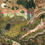 A Rural Rhapsody - Gentle Glow Rural Rhapsody - a fox looks out over a landscape as the sun sets. Birds and animals are in the undergrowth