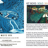 SOLO at White Box Solo Exhibition Invitation at White Box