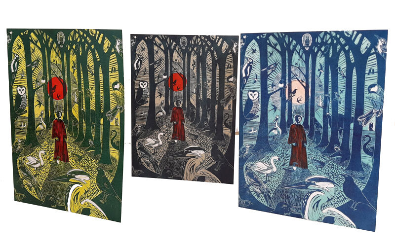 Wise Owl pack of 3 cards