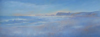A Sparkling Morning Whitby Beach White frame