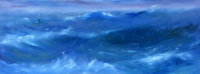 Stormy Summer Sea Oil