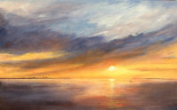 Sunset over the Humber