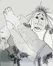 <b> drawing on cotton, what insects do to us</b>