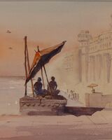 Ganges at Sunrise,Varanasi India Sold