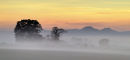 Misty Sunset