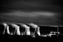 Last Night at Ironbridge (B&W)