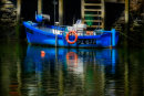 Blue Fishing Boat