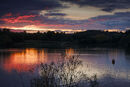 Priorslee Balancing Lake Sunset