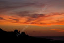 Corbiere lighthouse after sunset