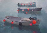 Becalmed. Oil on canvas 76x122 cm. Unavailable.