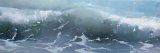 Breaking wave. Oil on canvas 40 x 122cm